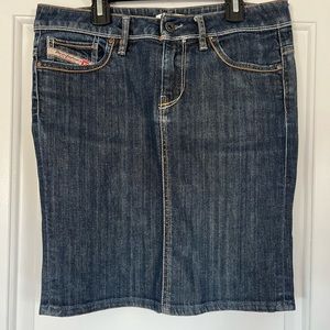 Diesel Blue Denim skirt Size 27